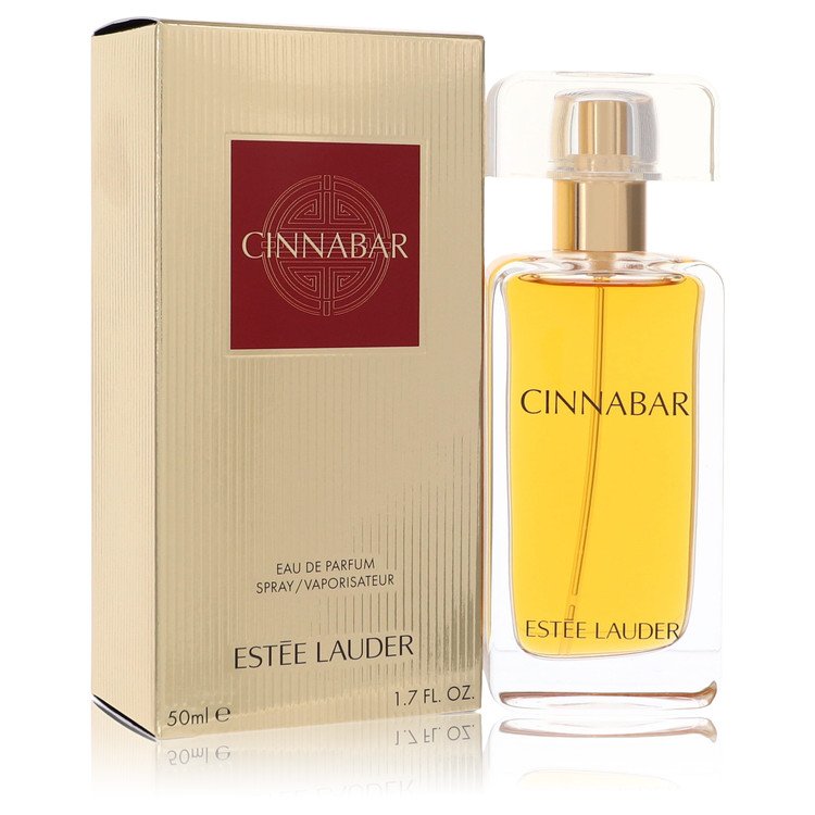 cinnabar by estee lauder eau de parfum spray (new packaging) 1.7 oz