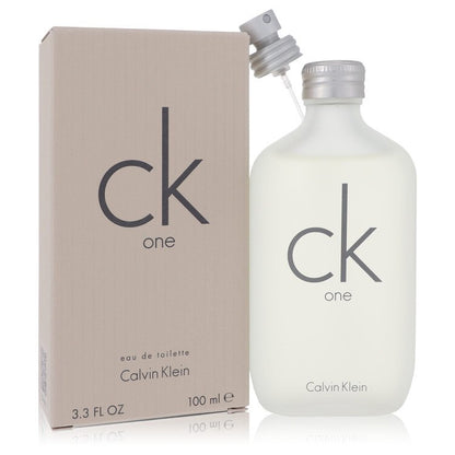 ck one by calvin klein eau de toilette spray (unisex) 3.4 oz