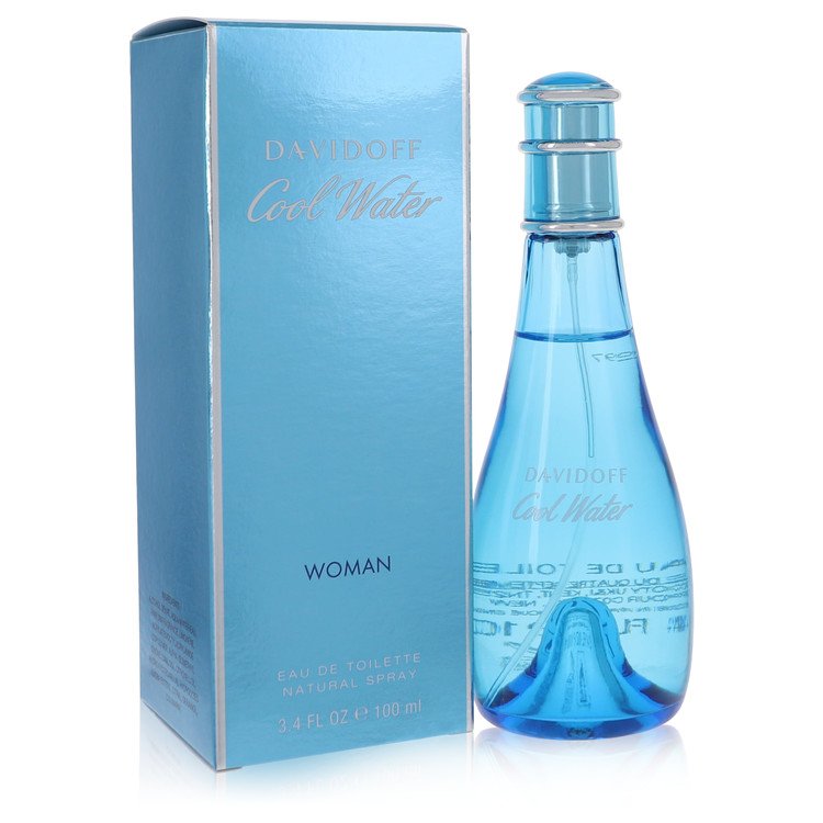 cool water by davidoff eau de toilette spray 3.4 oz