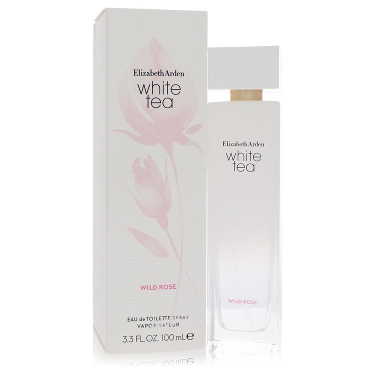 white tea wild rose by elizabeth arden eau de toilette spray 3.3 oz