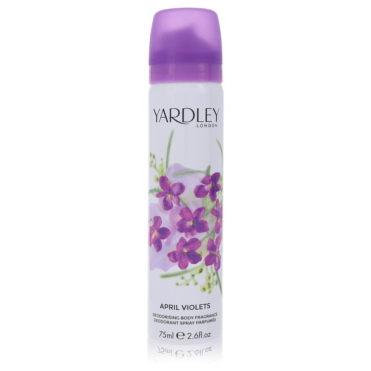april violets by yardley london body spray 2.6 oz
