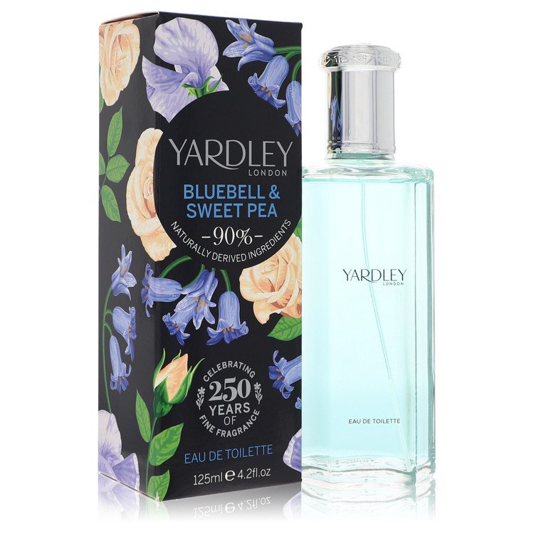 yardley bluebell & sweet pea by yardley london eau de toilette spray 4.2 oz