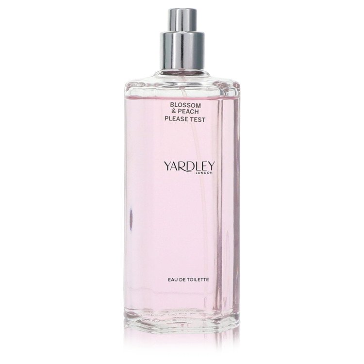 yardley blossom & peach by yardley london eau de toilette spray (tester) 4.2 oz