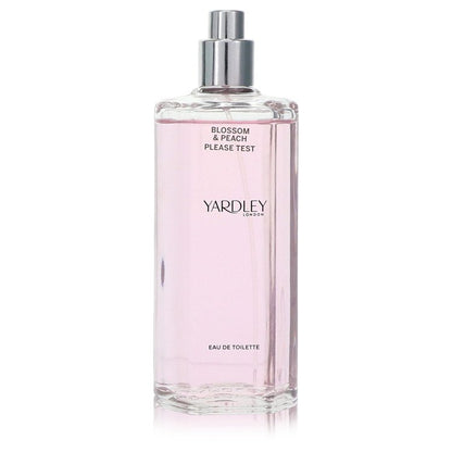 yardley blossom & peach by yardley london eau de toilette spray (tester) 4.2 oz