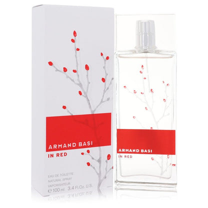 armand basi in red by armand basi eau de toilette spray 3.4 oz