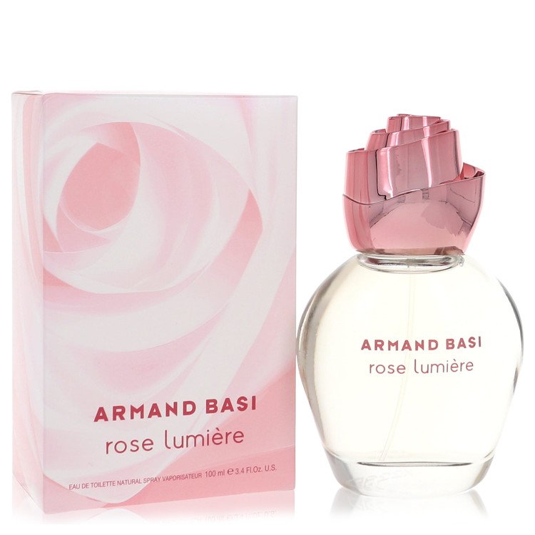 armand basi rose lumiere by armand basi eau de toilette 3.3 oz