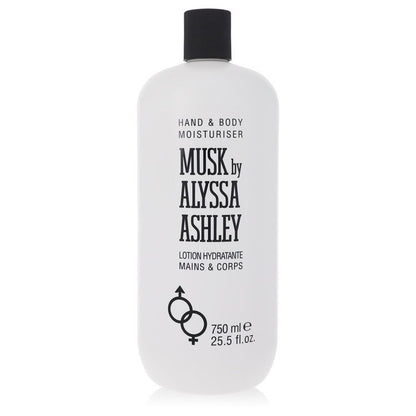 alyssa ashley musk by houbigant body lotion 25.5 oz