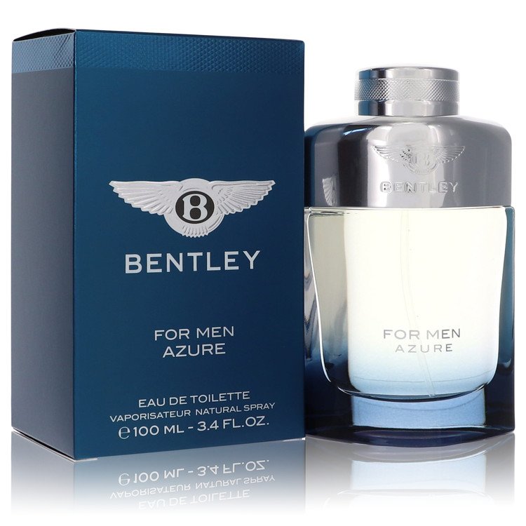 bentley azure by bentley eau de toilette spray 3.4 oz