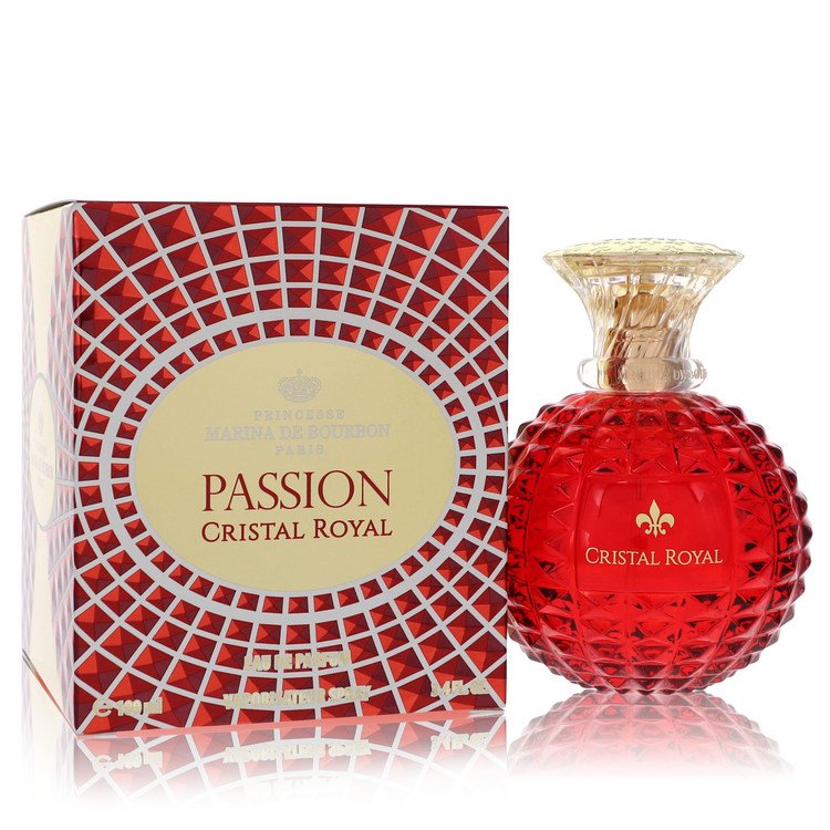 marina de bourbon cristal royal passion by marina de bourbon eau de parfum spray 3.4 oz