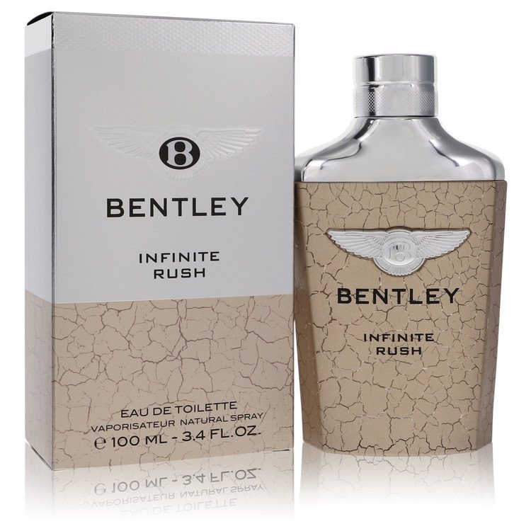 bentley infinite rush by bentley eau de toilette spray 3.4 oz