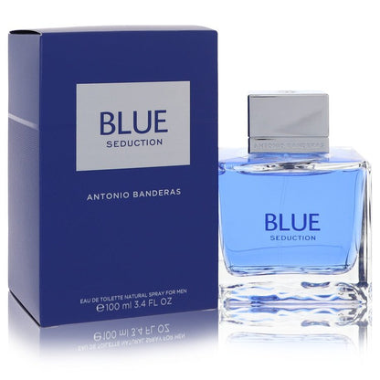 blue seduction by antonio banderas eau de toilette 3.4 oz