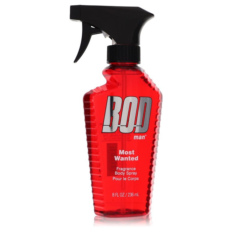 bod man most wanted by parfums de coeur fragrance body spray 8 oz