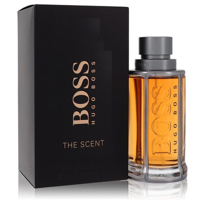 boss the scent by hugo boss eau de toilette spray 3.3 oz