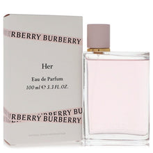 burberry her by burberry eau de parfum spray 3.4 oz