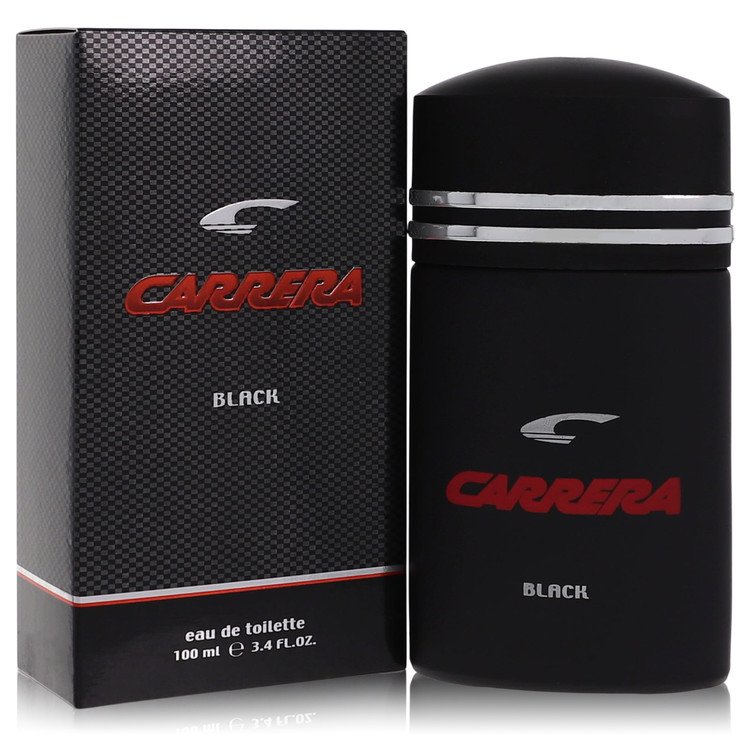 carrera black by muelhens eau de toilette spray 3.4 oz