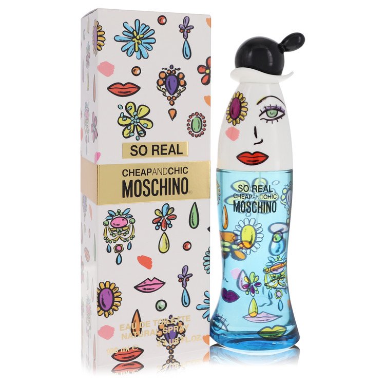cheap & chic so real by moschino eau de toilette spray 3.4 oz