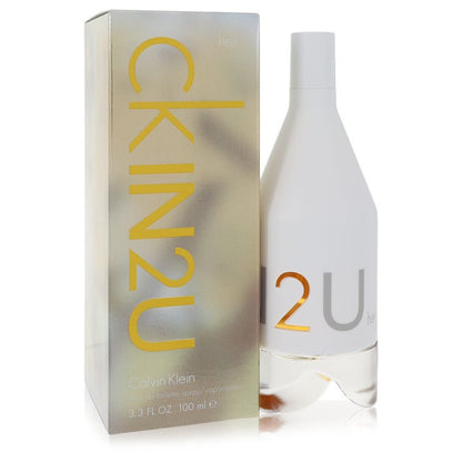 ck in 2u by calvin klein eau de toilette spray 3.4 oz