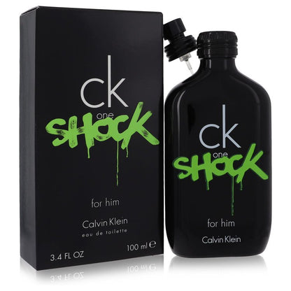 ck one shock by calvin klein eau de toilette spray 3.4 oz