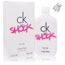 ck one shock by calvin klein eau de toilette spray 3.4 oz