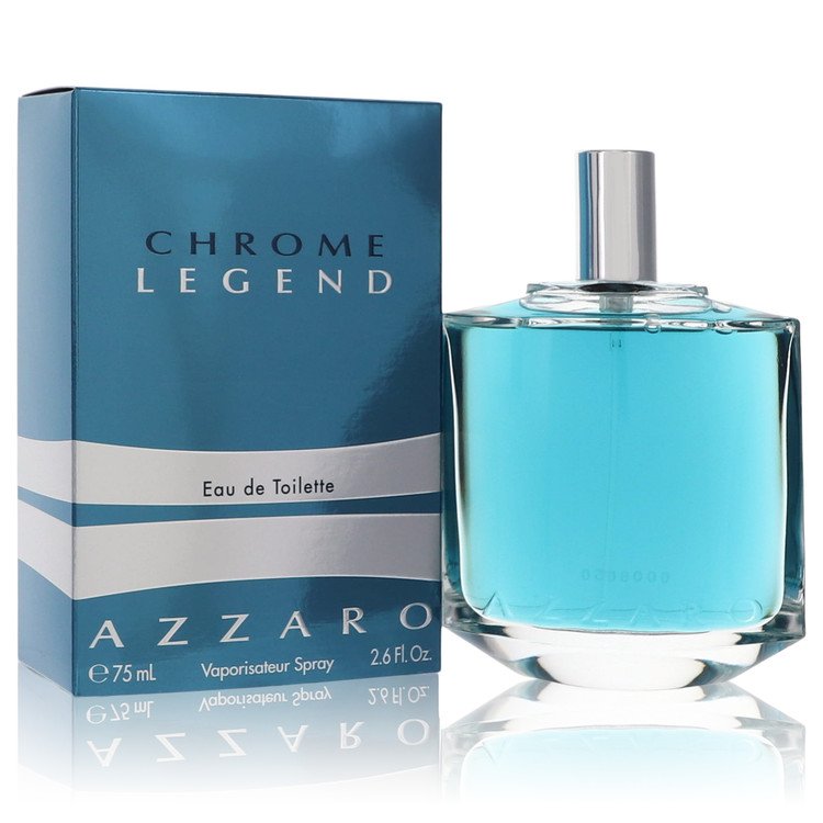 chrome legend by azzaro eau de toilette spray 2.6 oz