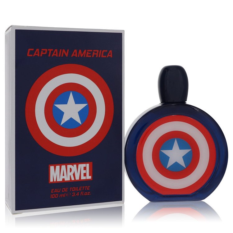captain america by marvel eau de toilette spray 3.4 oz