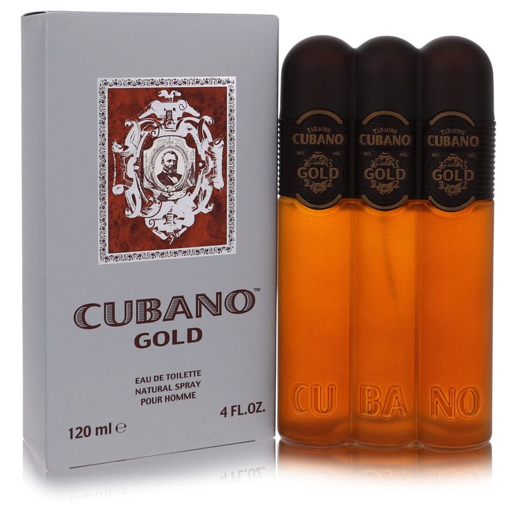 cubano gold by cubano eau de toilette spray 4 oz