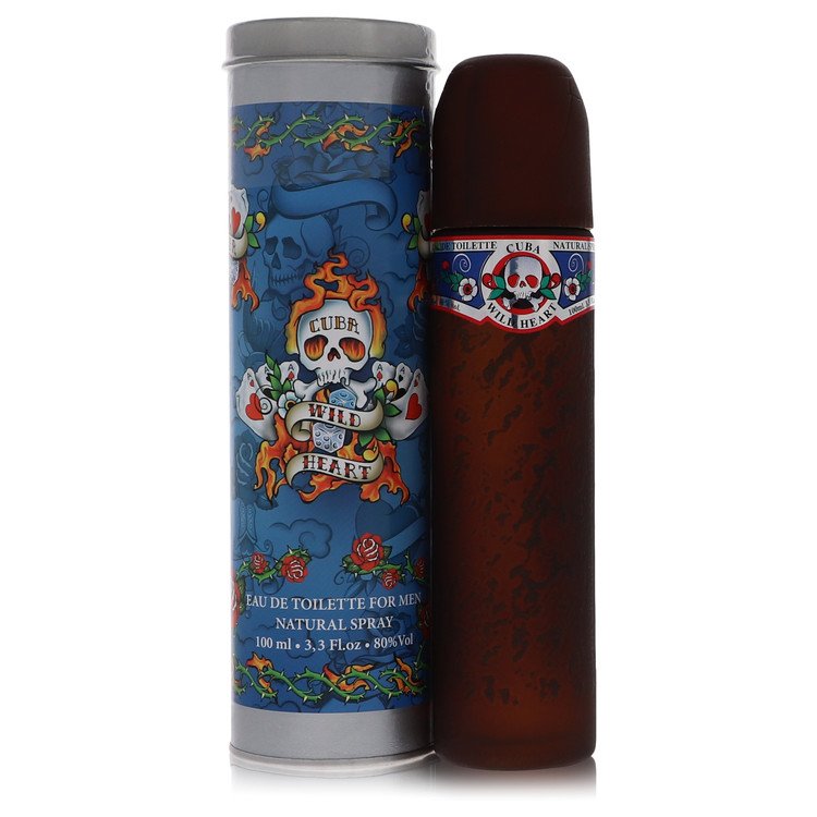 cuba wild heart by fragluxe eau de toilette spray 3.4 oz