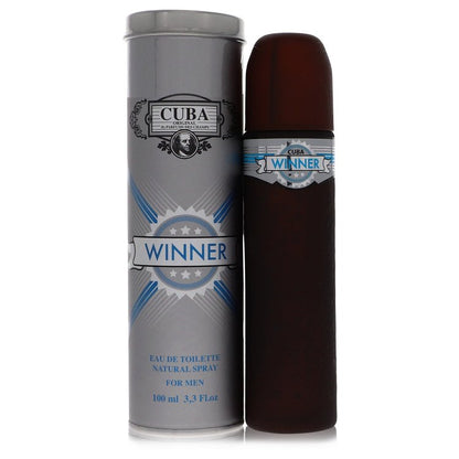 cuba winner by fragluxe eau de toilette spray 3.4 oz