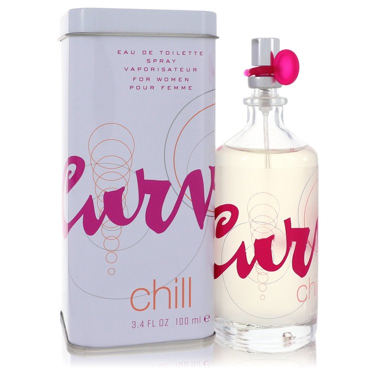 curve chill by liz claiborne eau de toilette spray 3.4 oz