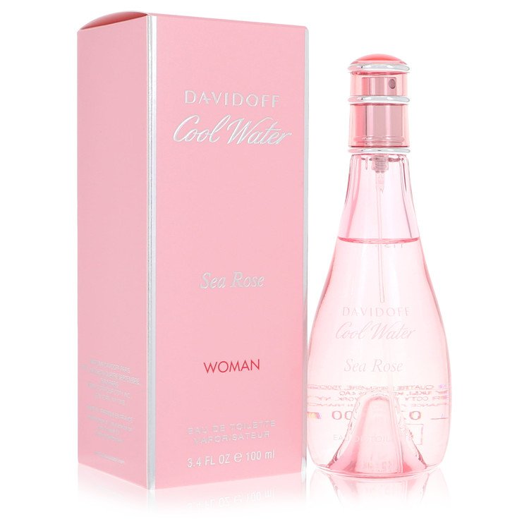 cool water sea rose by davidoff eau de toilette 3.4 oz