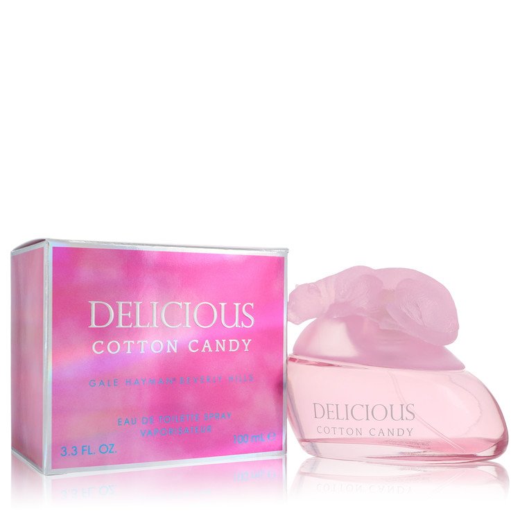 delicious cotton candy by gale hayman eau de toilette spray 3.3 oz