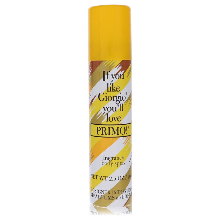 designer imposters primo! by parfums de coeur body spray 2.5 oz