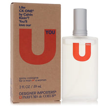 designer imposters u you by parfums de coeur cologne spray (unisex) 2 oz