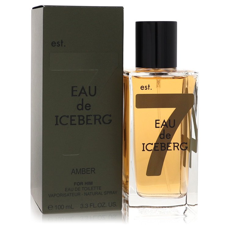 eau de iceberg amber by iceberg eau de toilette spray 3.4 oz