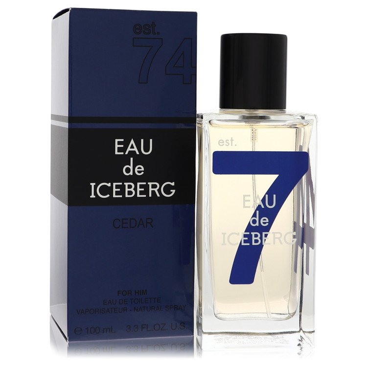eau de iceberg cedar by iceberg eau de toilette spray 3.3 oz