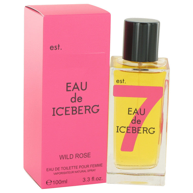eau de iceberg wild rose by iceberg eau de toilette spray 3.4 oz