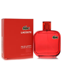 lacoste eau de lacoste l.12.12 rouge by lacoste eau de toilette spray 3.3 oz