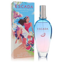 escada sorbetto rosso by escada eau de toilette spray 3.3 oz