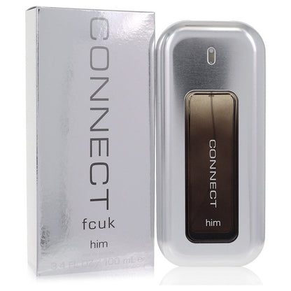 fcuk connect by french connection eau de toilette spray 3.4 oz