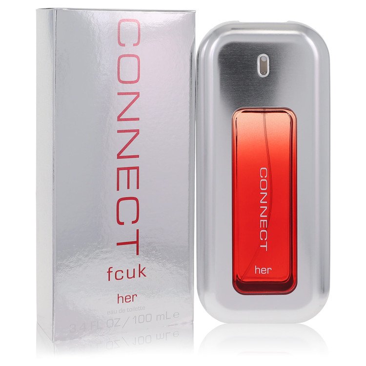 fcuk connect by french connection eau de toilette spray 3.4 oz