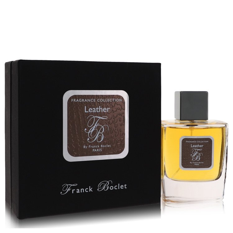 franck boclet leather by franck boclet eau de parfum spray 3.4 oz
