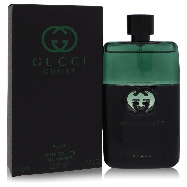 gucci guilty black by gucci eau de toilette spray 3 oz