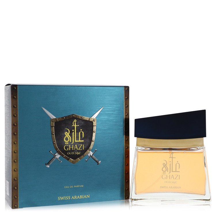 swiss arabian ghazi oud by swiss arabian eau de parfum spray 3.4 oz