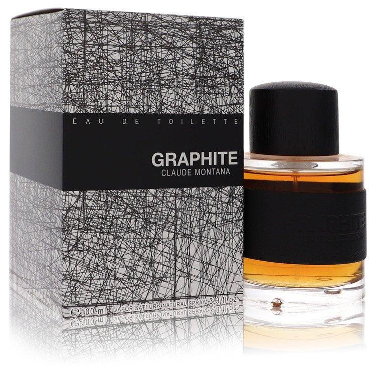 graphite by montana eau de toilette spray 3.4 oz
