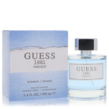 guess 1981 indigo by guess eau de toilette spray 3.4 oz