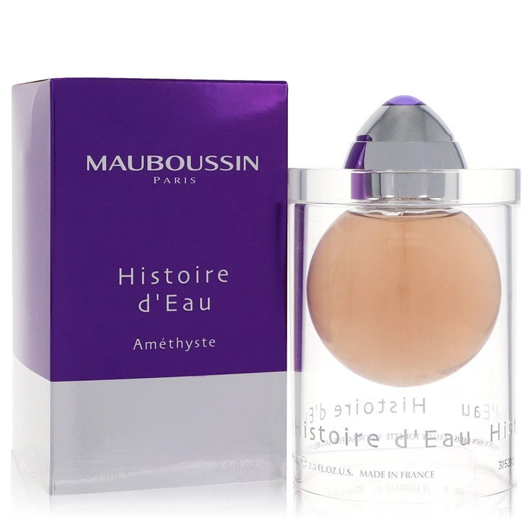 histoire d\'eau amethyste by mauboussin eau de toilette spray 2.5 oz