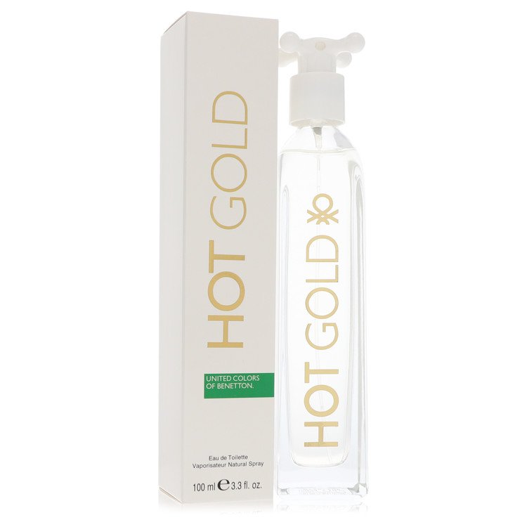 hot gold by benetton eau de toilette 3.3 oz