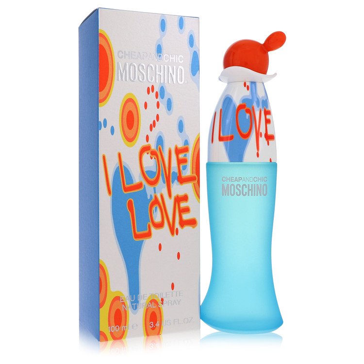 i love love by moschino eau de toilette spray 3.4 oz