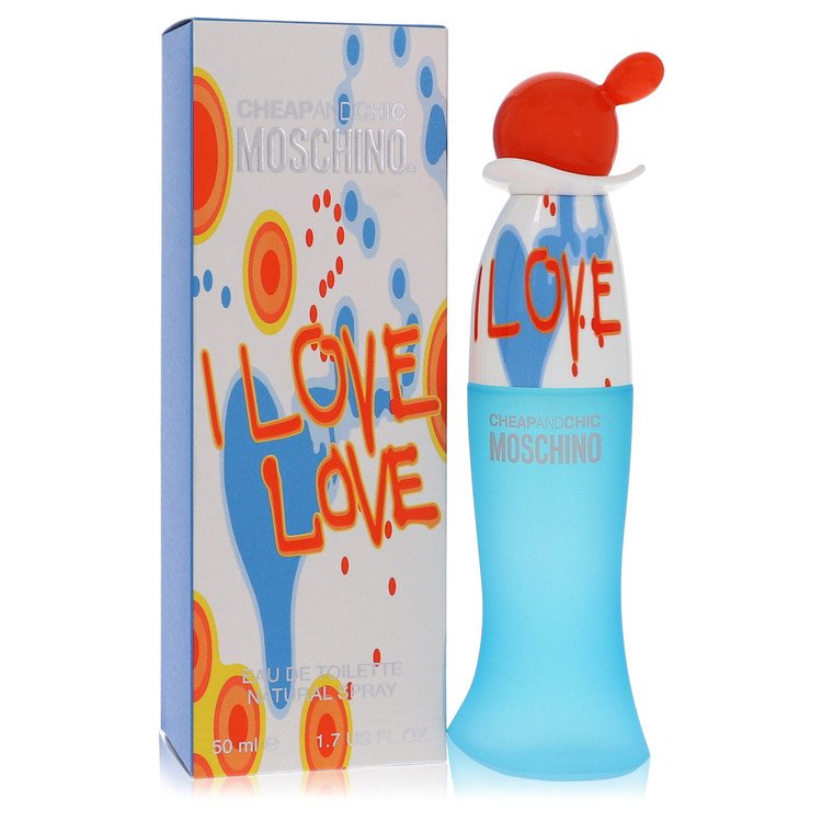 i love love by moschino eau de toilette spray 1.7 oz