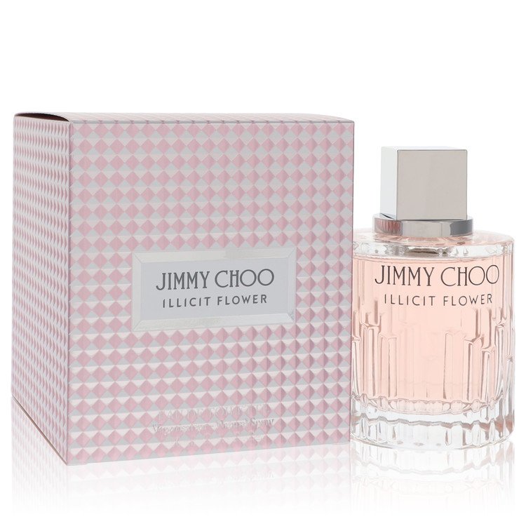 jimmy choo illicit flower by jimmy choo eau de toilette spray 3.3 oz